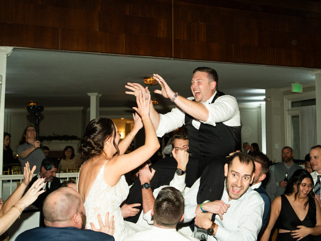 Overhills Mansion wedding day reception moments