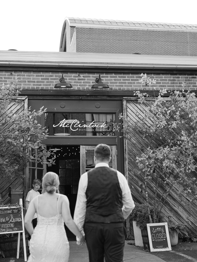 McClintock Distilling Wedding in Frederick, Maryland