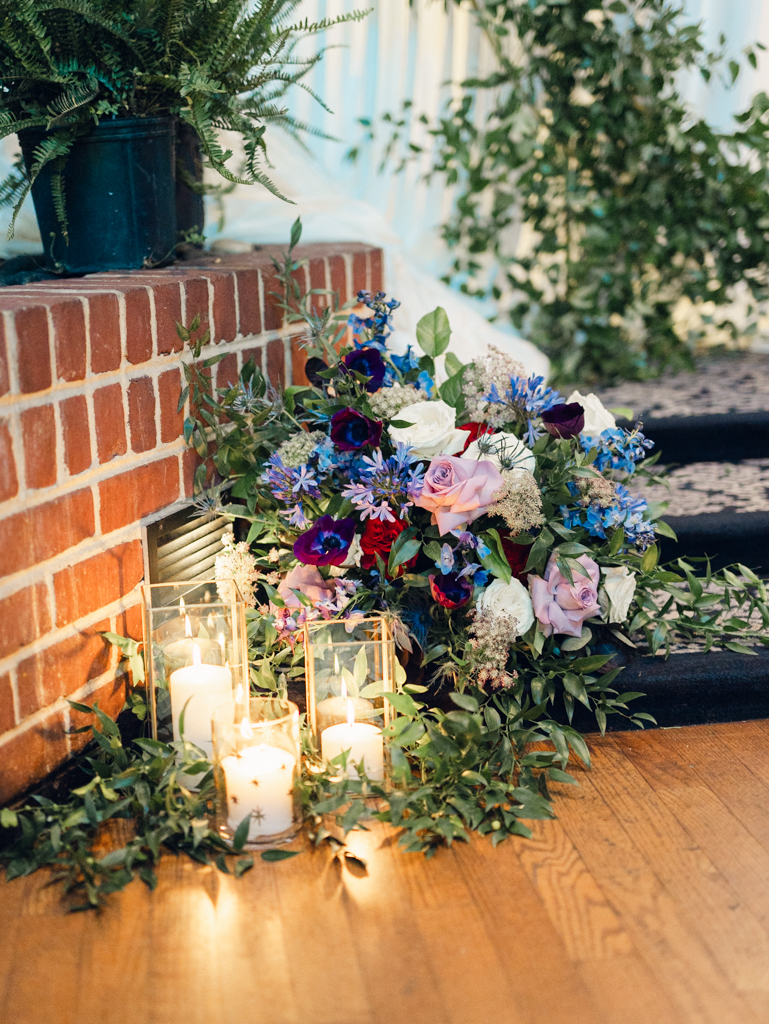 Tracie & Nick's ceremony details on their Annapolis Wedding day at Governor Calvert House, Historic Inns of Annapolis