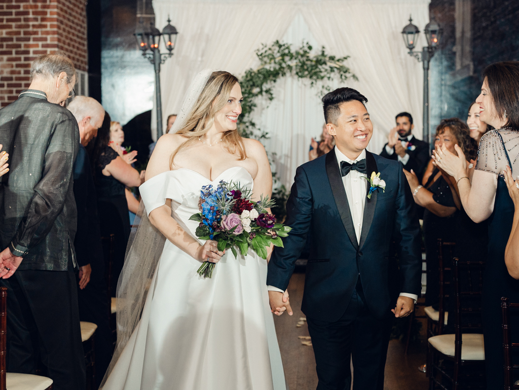 Tracie & Nick's ceremony on their Annapolis Wedding day at Governor Calvert House, Historic Inns of Annapolis