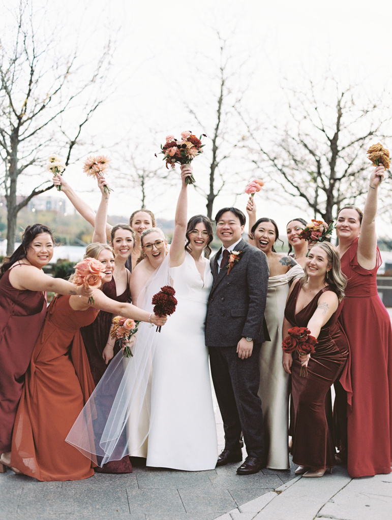 district winery wedding day portraits on film by dc film wedding photographer Nicole Simensky photography