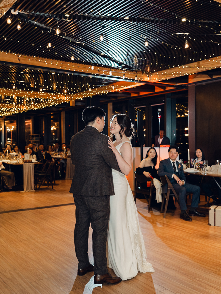 district winery wedding reception image by washington dc wedding photographer Nicole Simensky photography