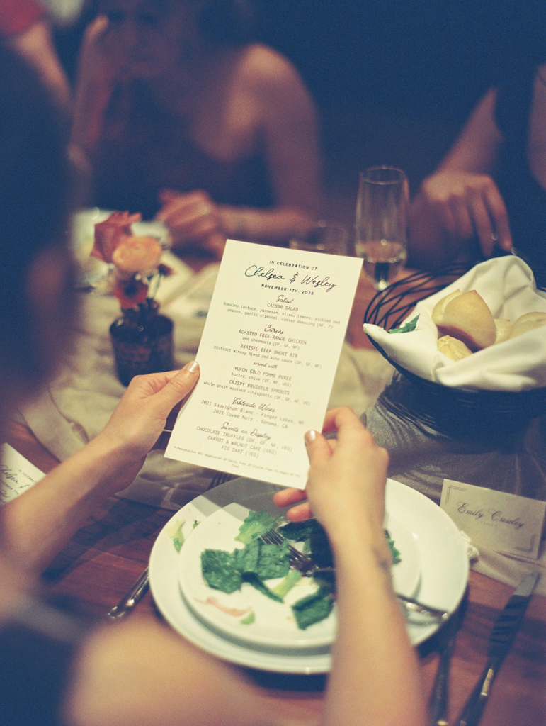 documentary wedding photo on film by washington dc film wedding photographer Nicole Simensky photography