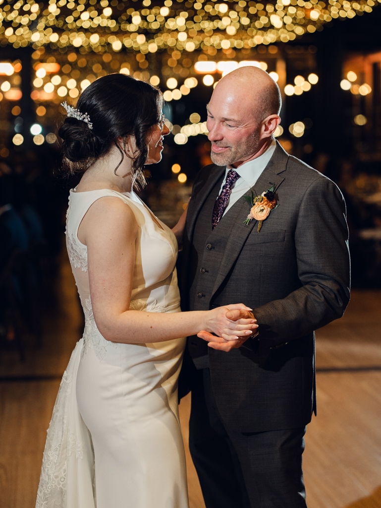 district winery wedding reception image by washington dc wedding photographer Nicole Simensky photography